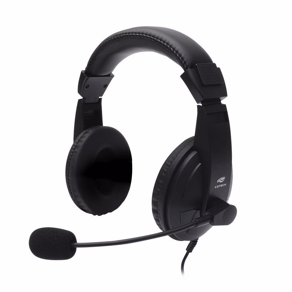 Headset USB Voicer Comfort PH-320BK C3Tech