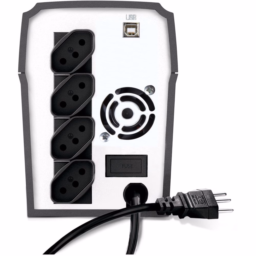 Nobreak 700VA SMS New Station Expert Entrada Bivolt e Saída 115V - 0027919 - Imagem 2