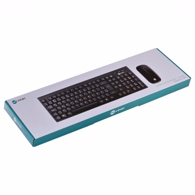 Kit Teclado e Mouse Sem Fio Vinik Dinamic Corp - CMW200 - Imagem 11