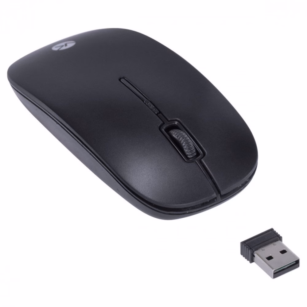 Mouse Sem Fio Vinik 2.4GHZ 1200DPI Dynamic Flat Preto - DM100 - Imagem 2