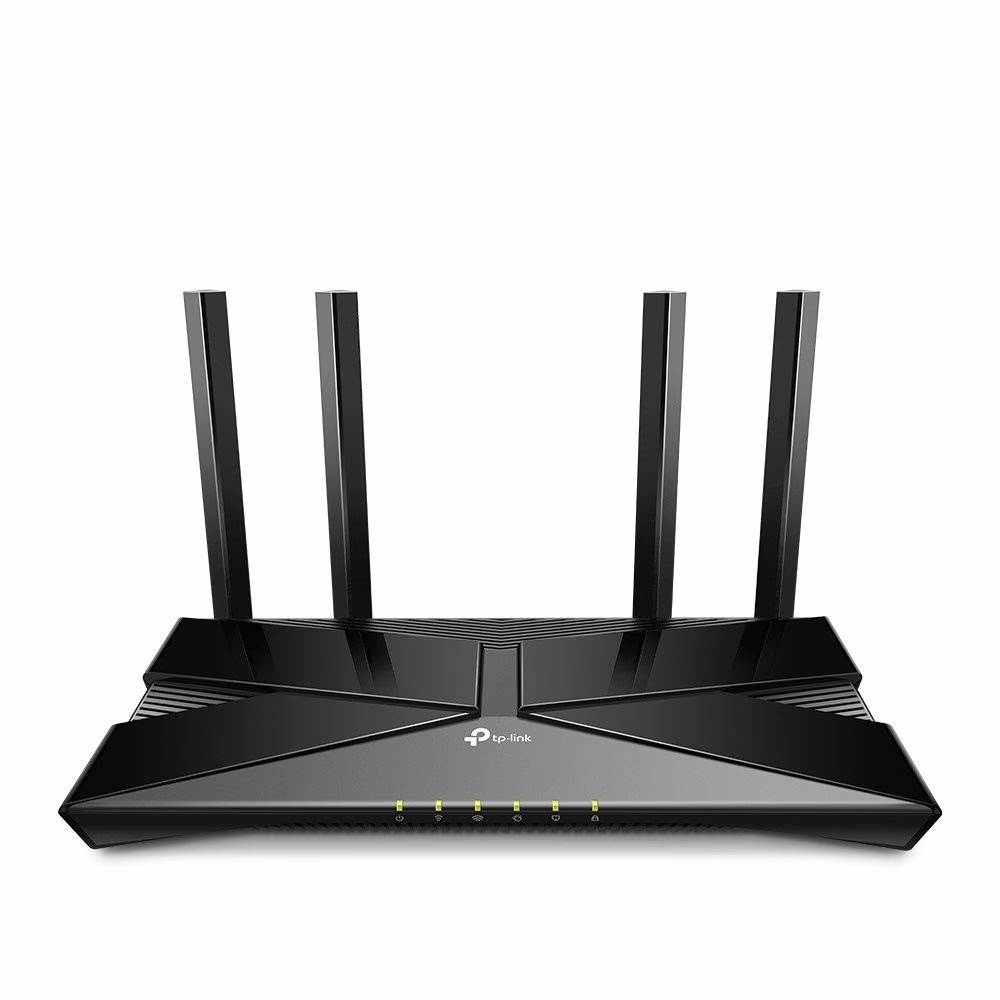 Roteador TP-Link Wi-Fi Mesh AX1800, Wi-Fi 6 Dual Band, 4 Antenas, Preto, EX220