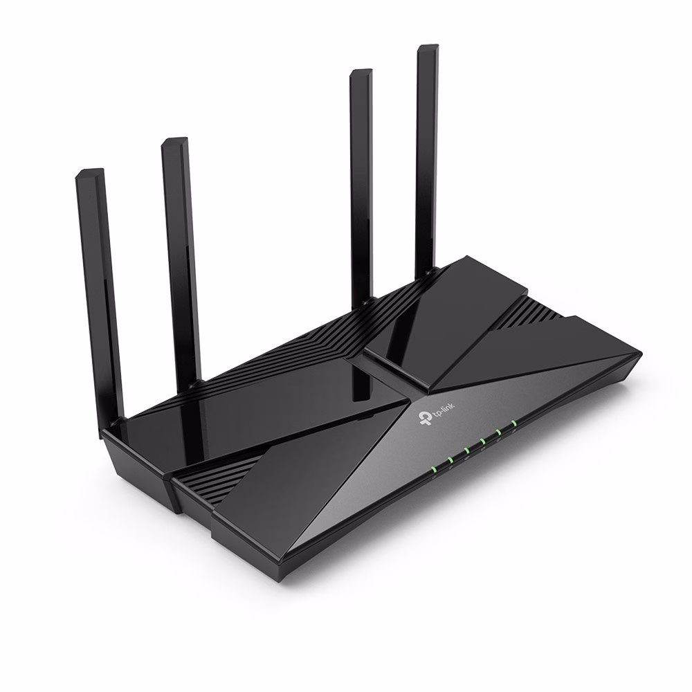 Roteador TP-Link Wi-Fi Mesh AX1800, Wi-Fi 6 Dual Band, 4 Antenas, Preto, EX220 - Imagem 2