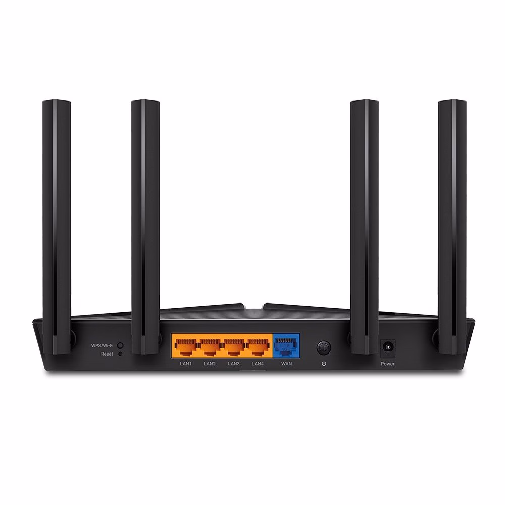 Roteador TP-Link Wi-Fi Mesh AX1800, Wi-Fi 6 Dual Band, 4 Antenas, Preto, EX220 - Imagem 3