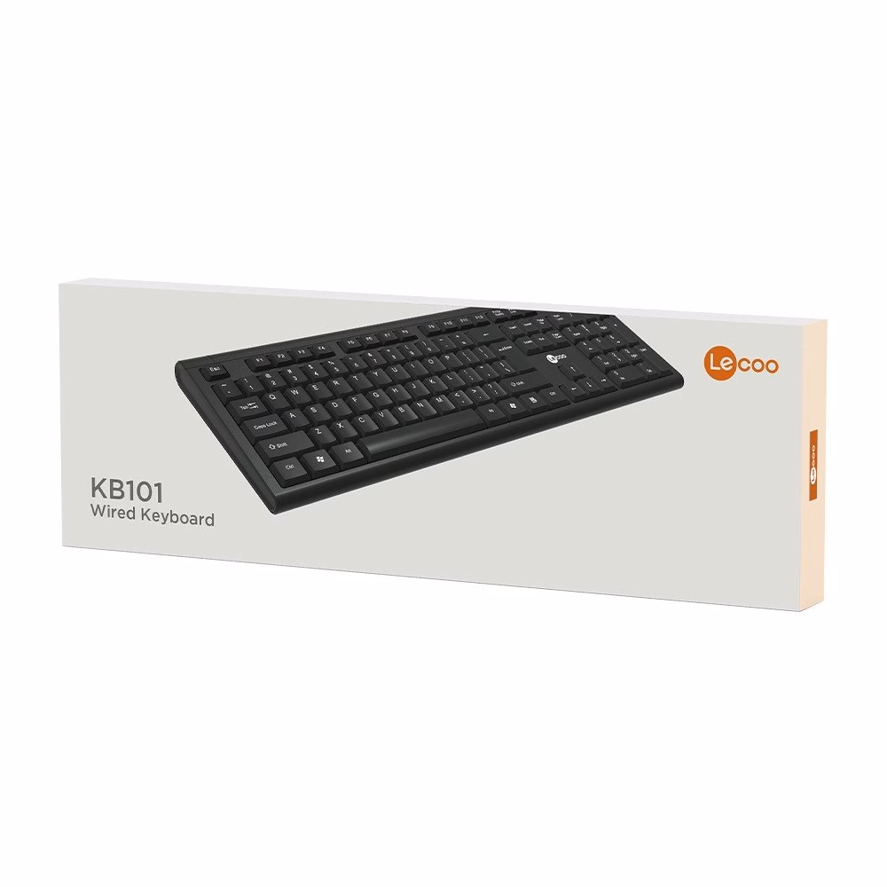 Teclado USB Lenovo Lecoo ABNT2 - KB101 - Imagem 4
