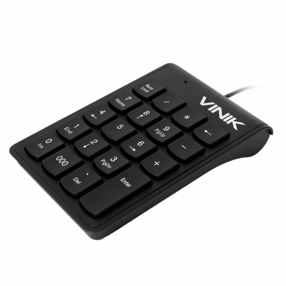 Teclado Numerico Vinik USB Dynamic 20 Teclas Cabo de 1.8M Preto - DT91 - Imagem 2