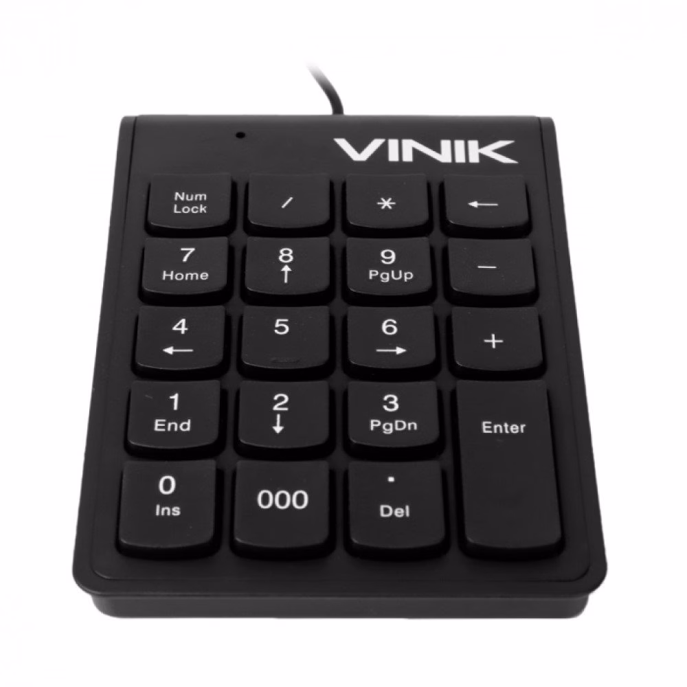 Teclado Numerico Vinik USB Dynamic 20 Teclas Cabo de 1.8M Preto - DT91 - Imagem 3