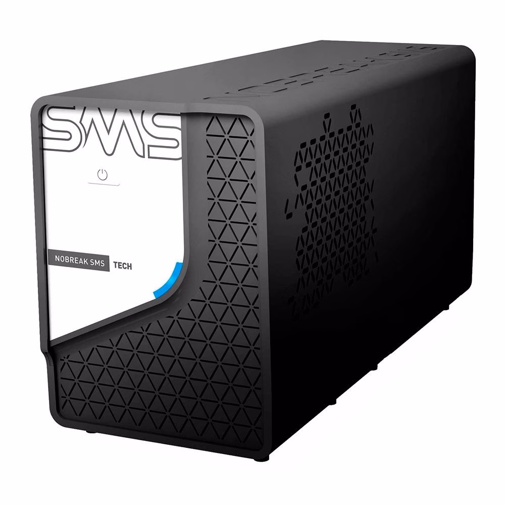 Nobreak 800VA, SMS Tech, Entrada Bivolt e Saída 115V, 6 Tomadas, 0029302 - Imagem 2