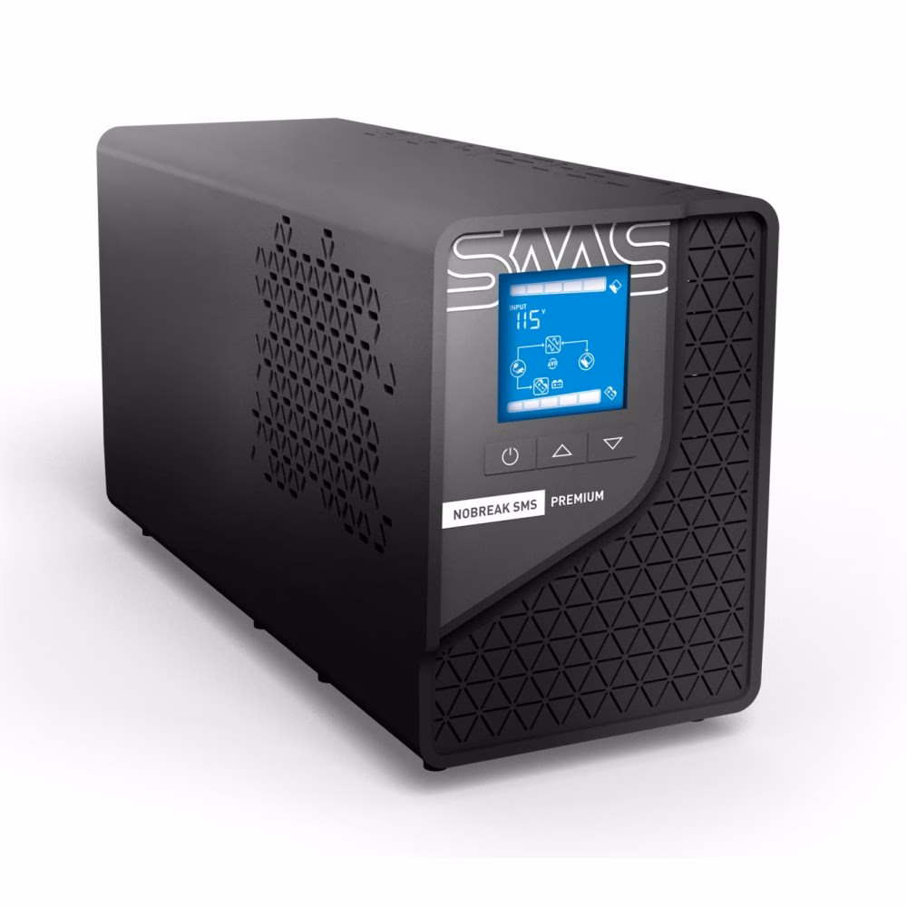 Nobreak 700VA, SMS Premium, Entrada Bivolt e Saída Bivolt, 6 Tomadas, WiFi, 0029500 - Imagem 2