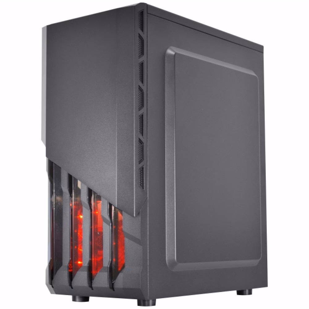 Gabinete Gamer K-Mex MONSTRO, 1 Cooler FAN Vermelho, Sem Fonte, CG-03AA - Imagem 3