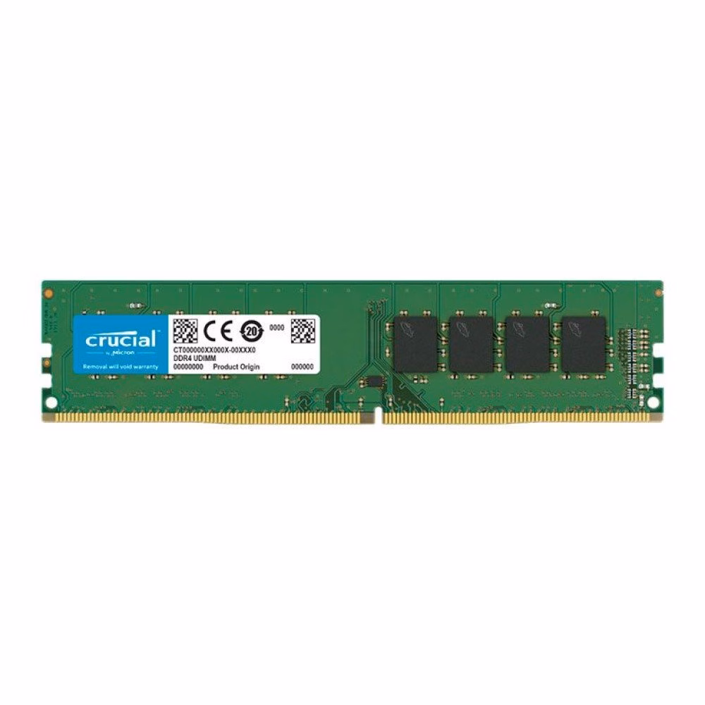 Memória Crucial, 16GB, DDR4, 3200MHz, CL22, CT16G4DFRA32A
