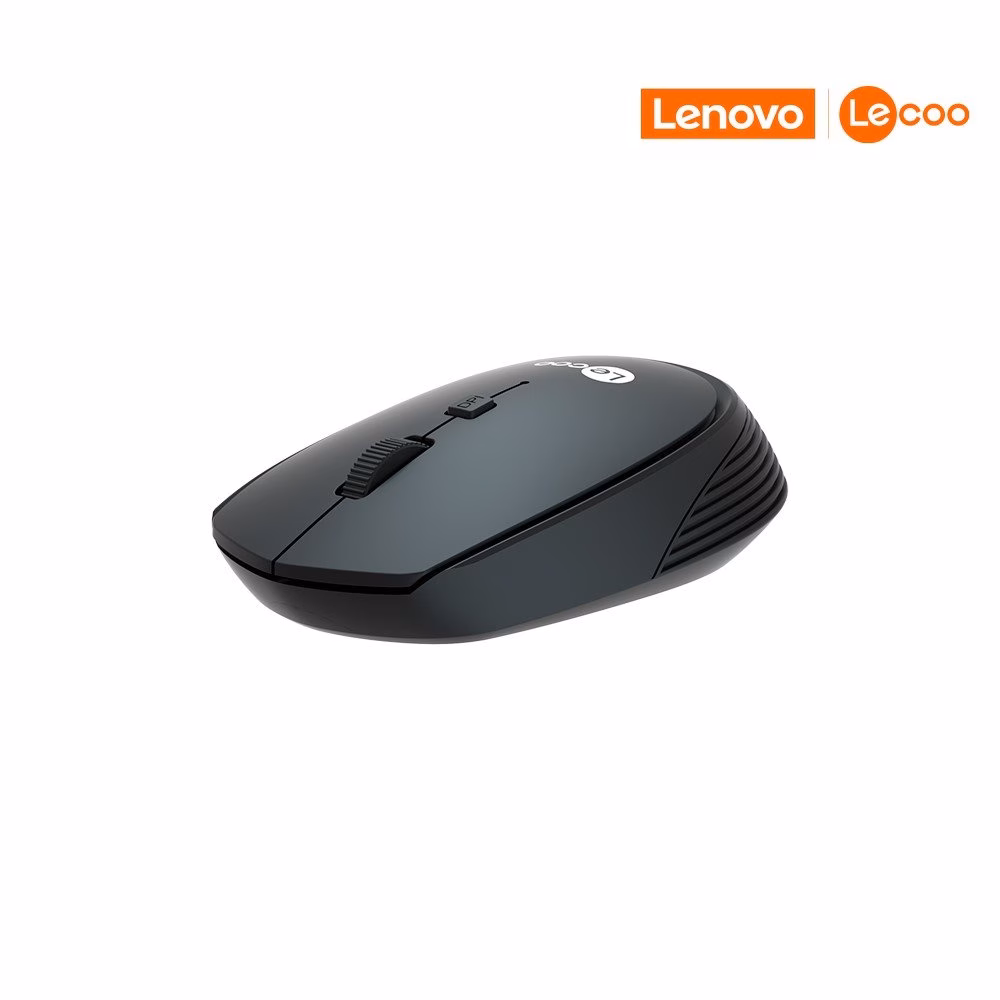 Mouse Sem Fio Lenovo Lecoo Preto - WS202 - Imagem 3