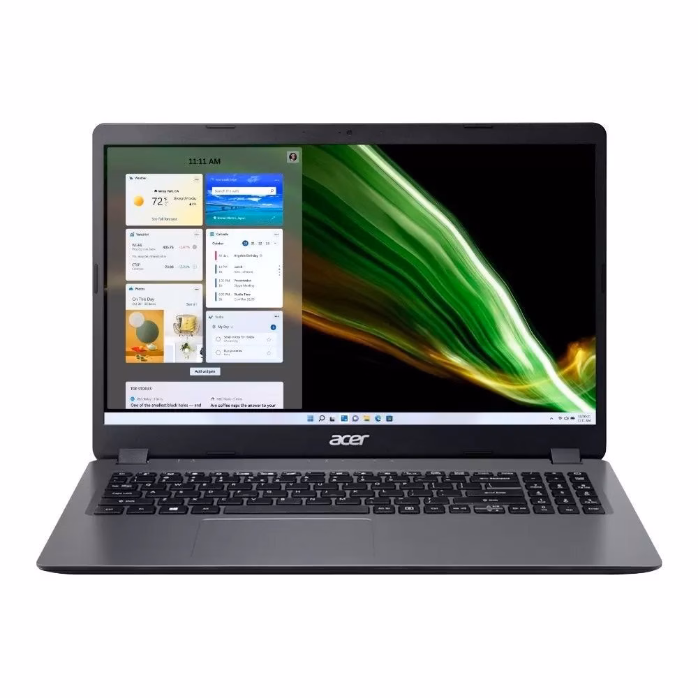 Notebook Acer Aspire 3 A315-56-36DB Intel Core i3 1005G1 15,6" 8GB HD 1 TB Windows 11