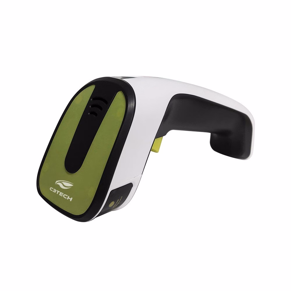 Leitor de Código de Barras Sem Fio C3Tech, USB - LB-W300BK - Imagem 2