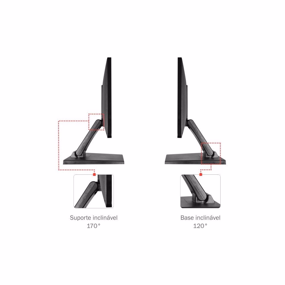 Monitor Touch K-Mex LP-16S1 LED 15,6" USB VGA HDMI - Imagem 9