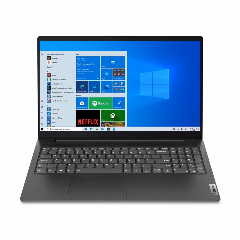 Notebook Lenovo V15 G2 i7-1165G7, 15.6" FHD, 8GB, 256GB SSD, Geforce MX350 2GB, W11 Pro - 82ME000NBR - Imagem 2