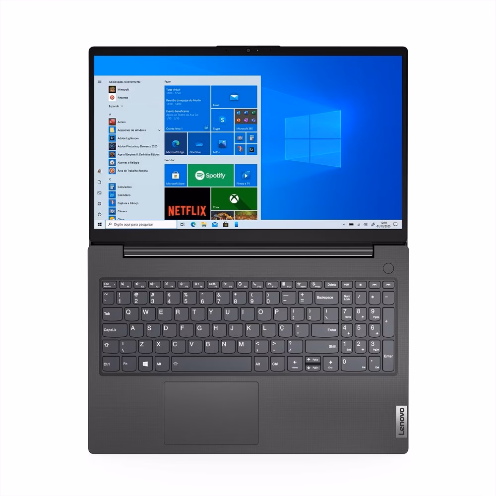 Notebook Lenovo V15 G2 i7-1165G7, 15.6" FHD, 8GB, 256GB SSD, Geforce MX350 2GB, W11 Pro - 82ME000NBR - Imagem 8