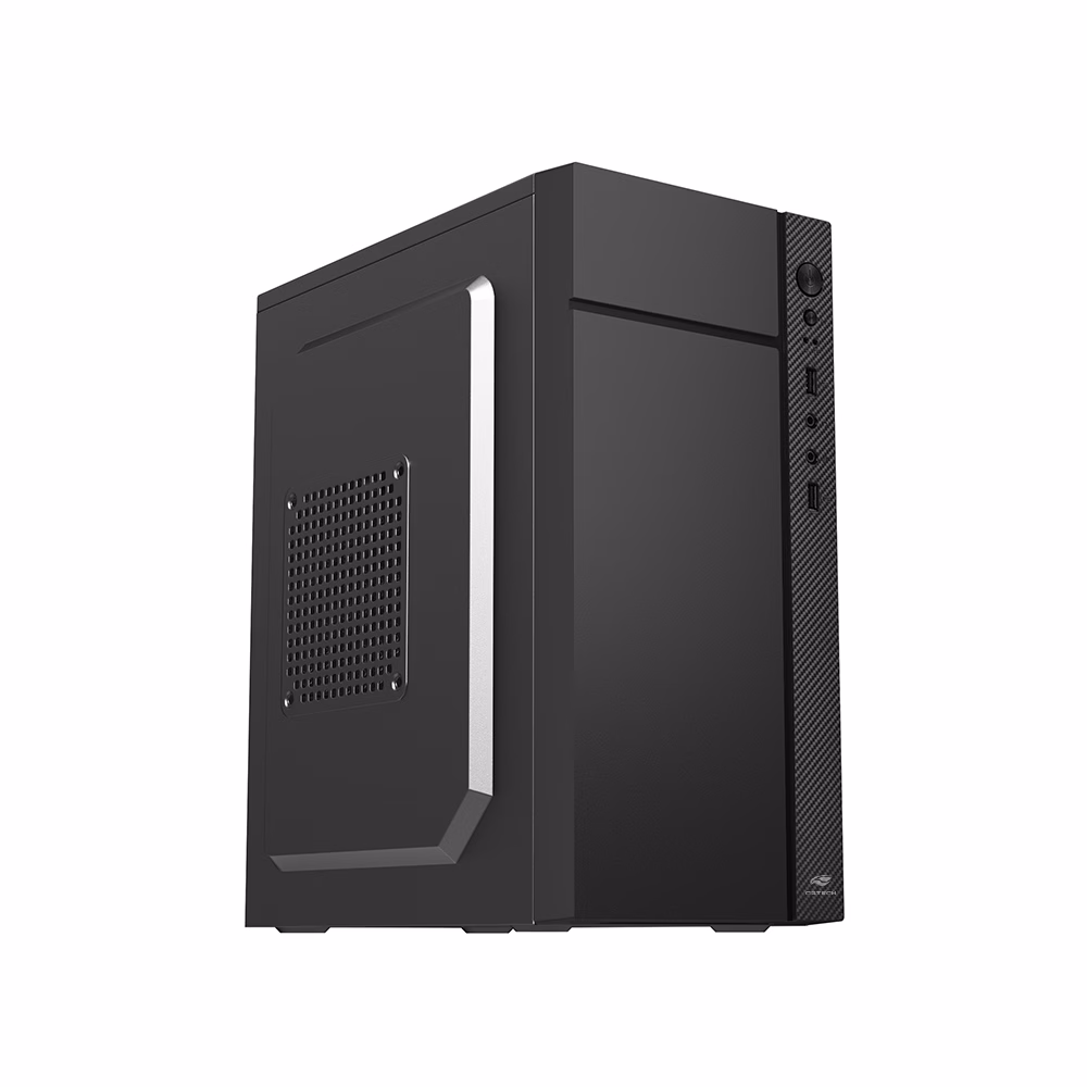 Gabinete Micro ATX MT-34BK, Com Fonte 200W, Sem Cabo - C3Tech