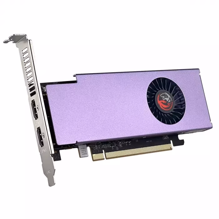 Placa De Video Nvidia Geforce GTX 1050 TI, 4GB GDDR5, 128 Bits, LOW PROFILE, Graffiti Series - PVGTX1050TILP4GB - Imagem 2