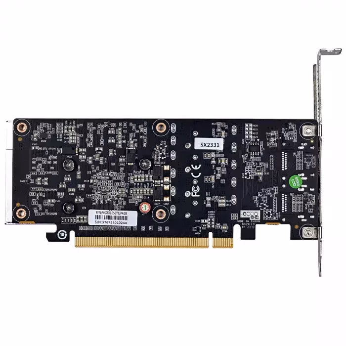 Placa De Video Nvidia Geforce GTX 1050 TI, 4GB GDDR5, 128 Bits, LOW PROFILE, Graffiti Series - PVGTX1050TILP4GB - Imagem 4