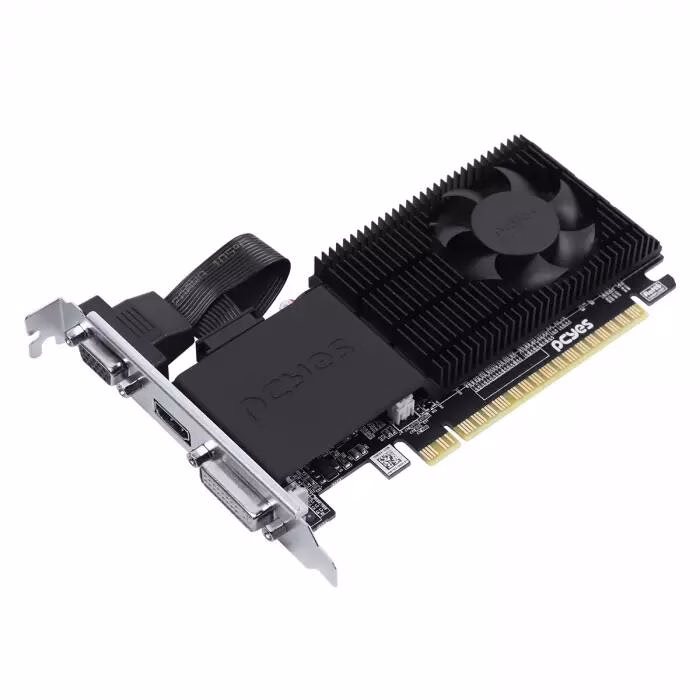 Placa De Video AMD Radeon R5 220, 2GB DDR3, 64 BITS, Low Profile, Single Fan - PPER5DR3LPBR - Imagem 2