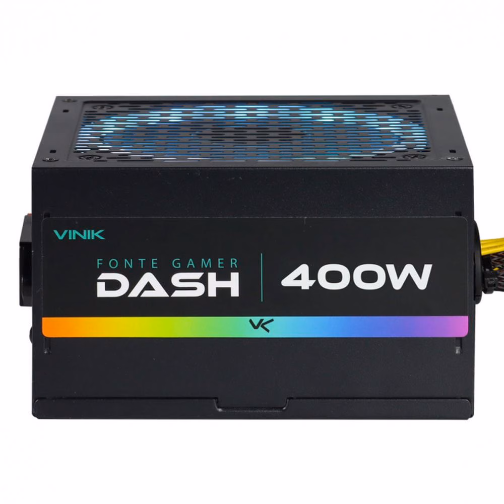 Fonte Vinik Dash, 400W, RGB, Preto - VFG400WPR - Imagem 3