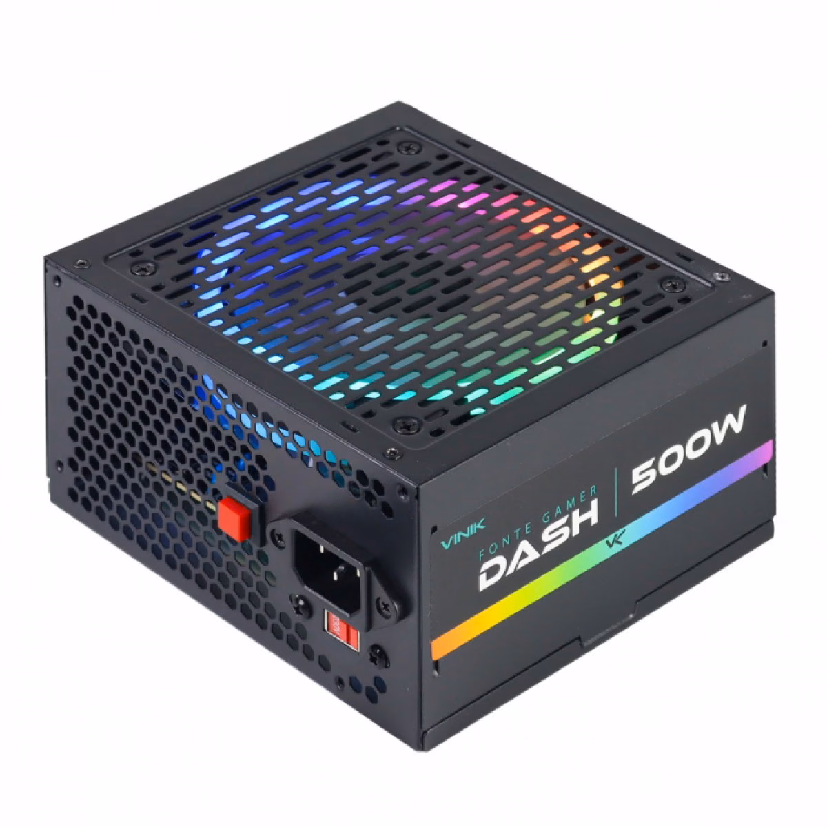 Fonte Vinik Gamer Dash 500W, RGB, VFG500WPR