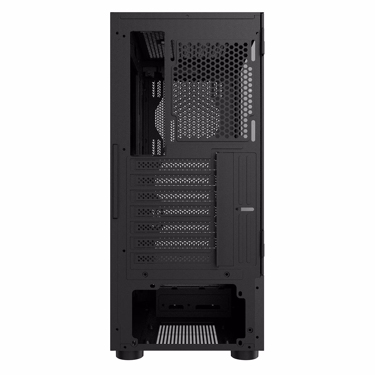 Gabinete Gamer PCYes Bolter Black Vulcan, Mid-Tower, Lateral de Vidro, GBBVPBR - Imagem 4