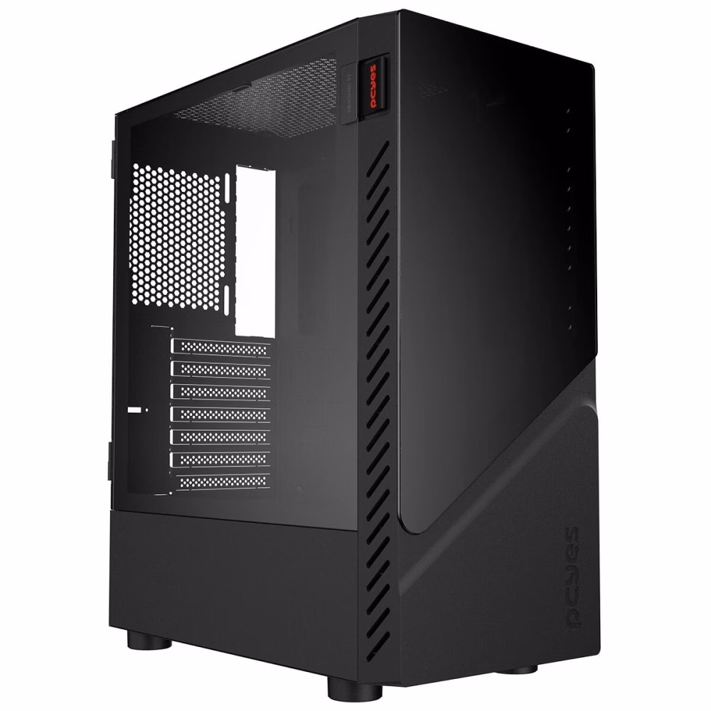 Gabinete Gamer PCYes, Set Black Ghost, Lateral Em Vidro, GSBVPBR - Imagem 2