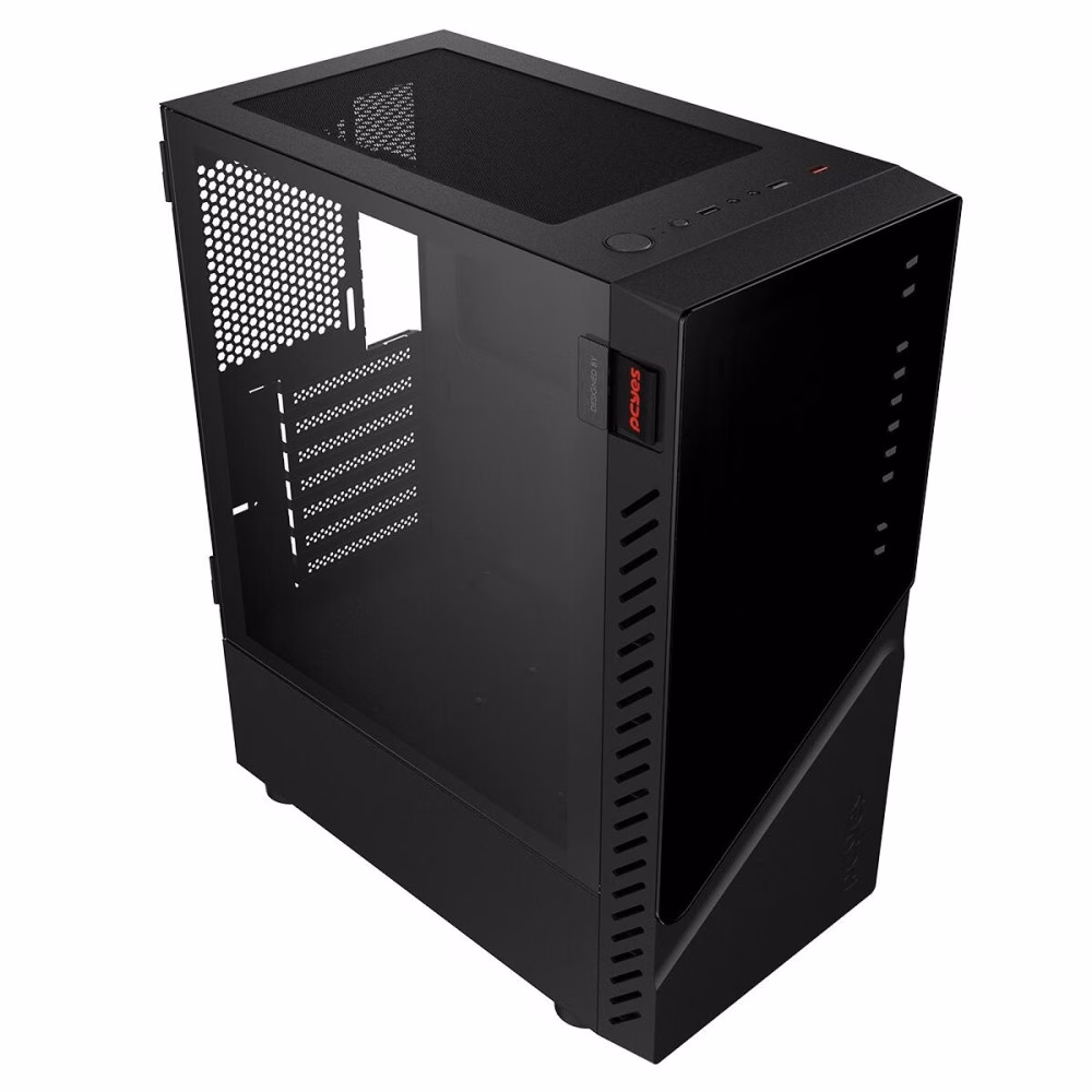 Gabinete Gamer PCYes, Set Black Ghost, Lateral Em Vidro, GSBVPBR - Imagem 3