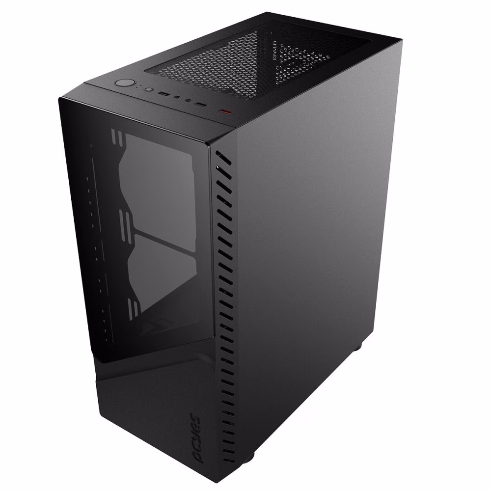 Gabinete Gamer PCYes, Set Black Ghost, Lateral Em Vidro, GSBVPBR - Imagem 4