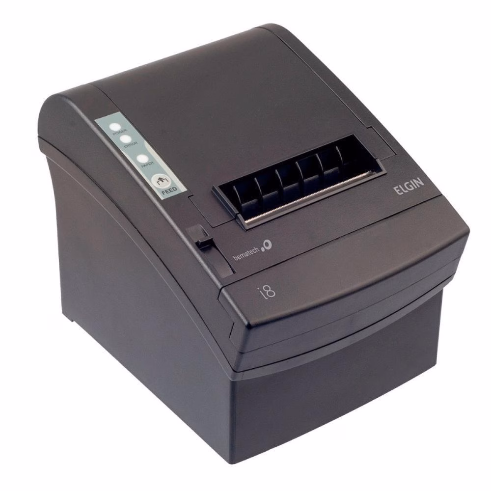 Impressora Términa Não Fiscal Elgin I8, Serial, USB, Ethernet, Bivolt, Guilhotina, 46I8USECKD00