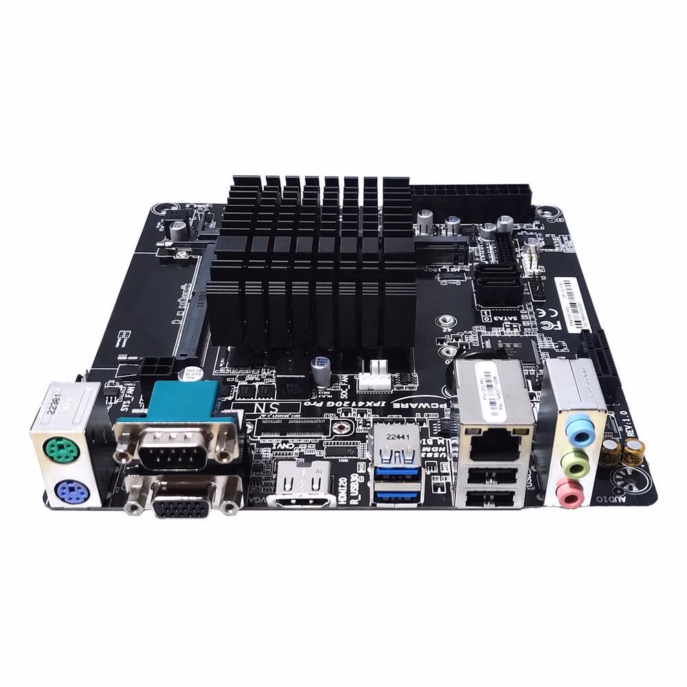 Placa Mãe PCWare IPX4120G PRO Celeron Quad Core N4120, DDR4, VGA, Serial, HDMI