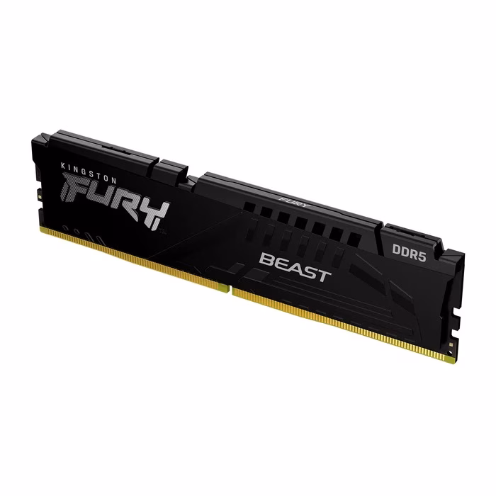 Memória Kingston Fury Beast 32GB 5200MHz DDR5 CL40 Preto - KF552C40BB-32