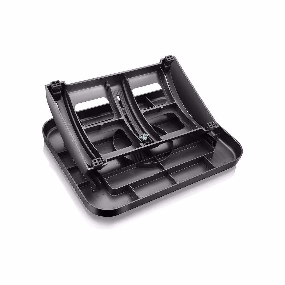 Descanso De Pés Multilaser AC279, Ajustável, Ergonômico, Até 50Kg, Preto - Imagem 2