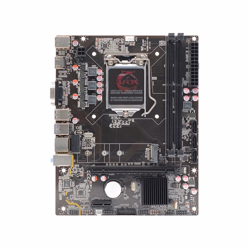 Placa Mãe AFOX H81, LGA 1150, DDR3, 4 Geração, IH81-MA5-V4