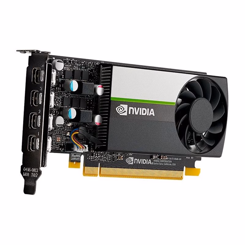 Placa de Vídeo Quadro T1000 PNY NVIDIA, 8GB, GDDR6, PCIe 3.0 - VCNT10008GB-PB - Imagem 2