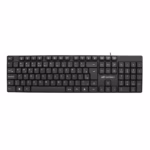 Teclado USB Multmídia KB-M10BK Preto C3Tech