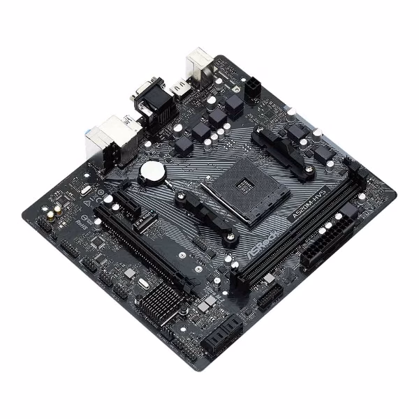 Placa Mãe Asrock A520M-HVS, DDR4, AM4, Micro ATX - Imagem 2