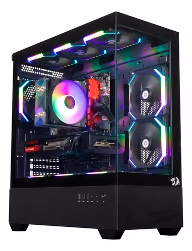 Gabinete Redragon Reflect Flow Preto Ca-606b Redragon