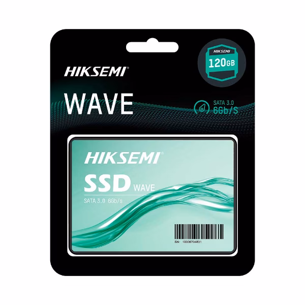 SSD Hiksemi Wave, 120GB, 2.5", Sata 3.0 6GB/s - HS-SSD-WAVE(S)/120G - Imagem 2