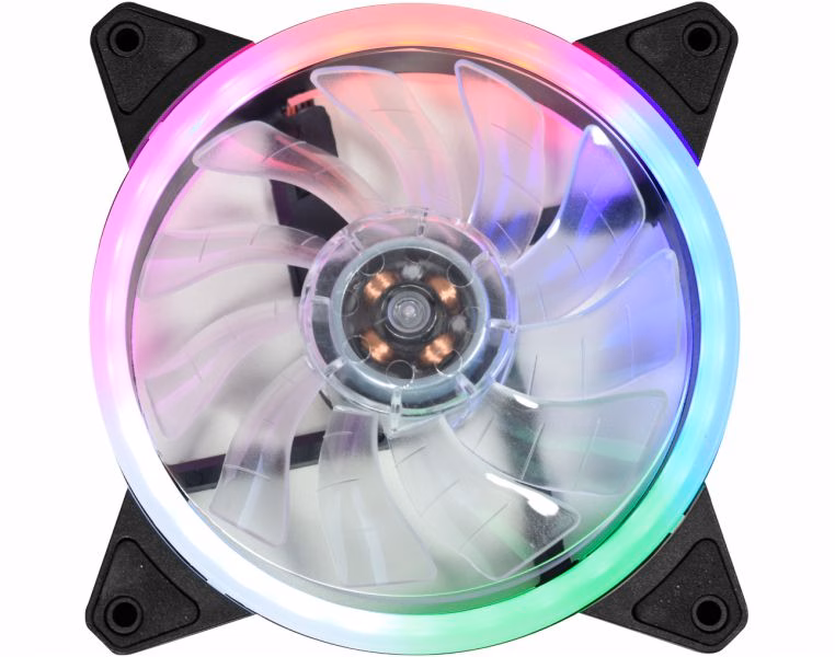 Cooler Fan K-Mex AA-FAF1, Rainbow, 120mm, Preto - Imagem 4