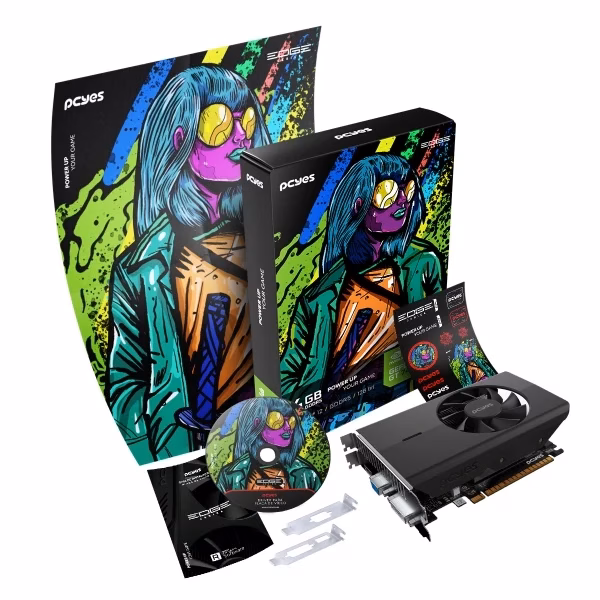 Placa de Vídeo Nvidia Geforce GT 740 4GB GDDR5 Single Fan - PVGT740GB4PE - Imagem 2