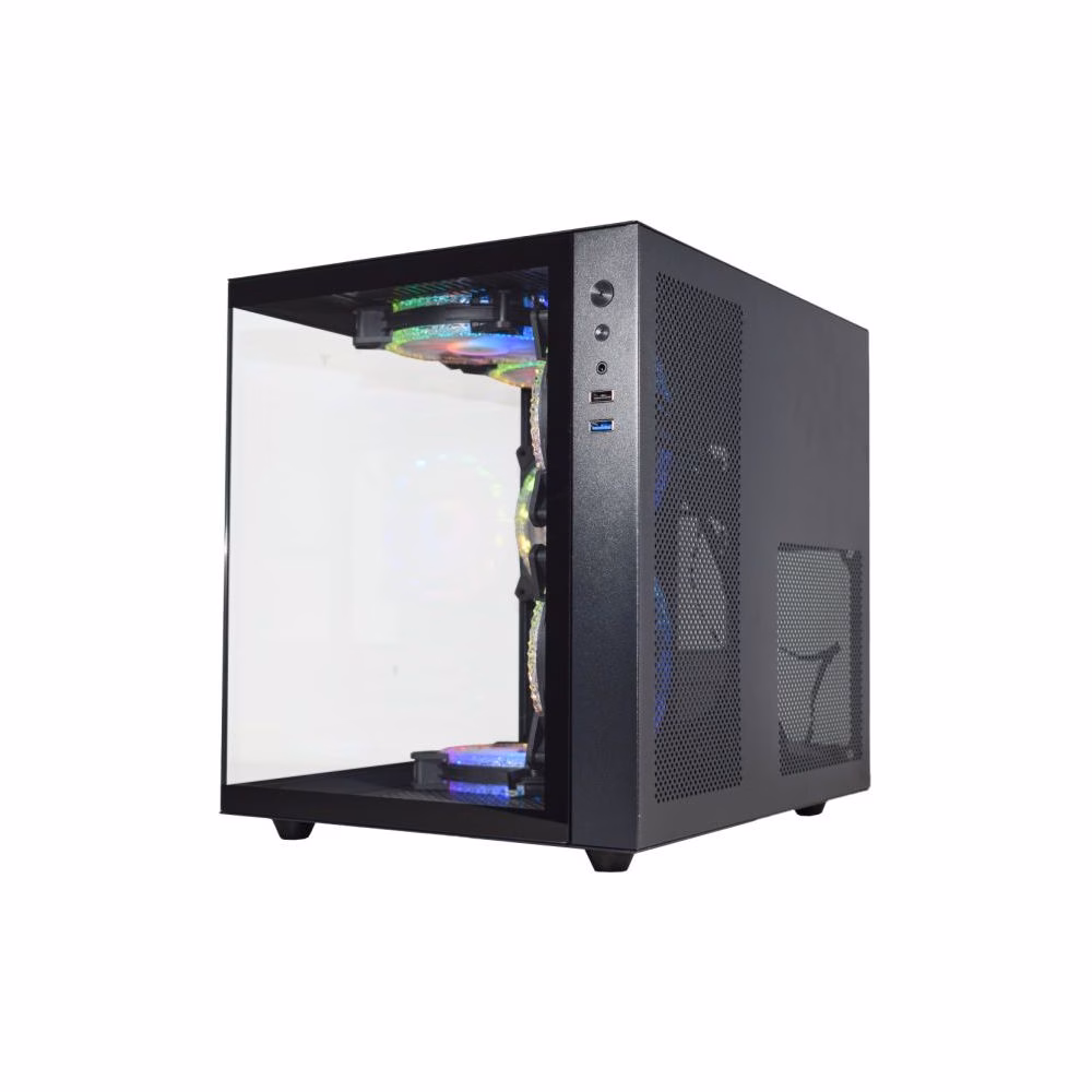 Gabinete Gamer K-Mex Aquário Micro ATX Sem Fonte - CG-02SB - Imagem 5