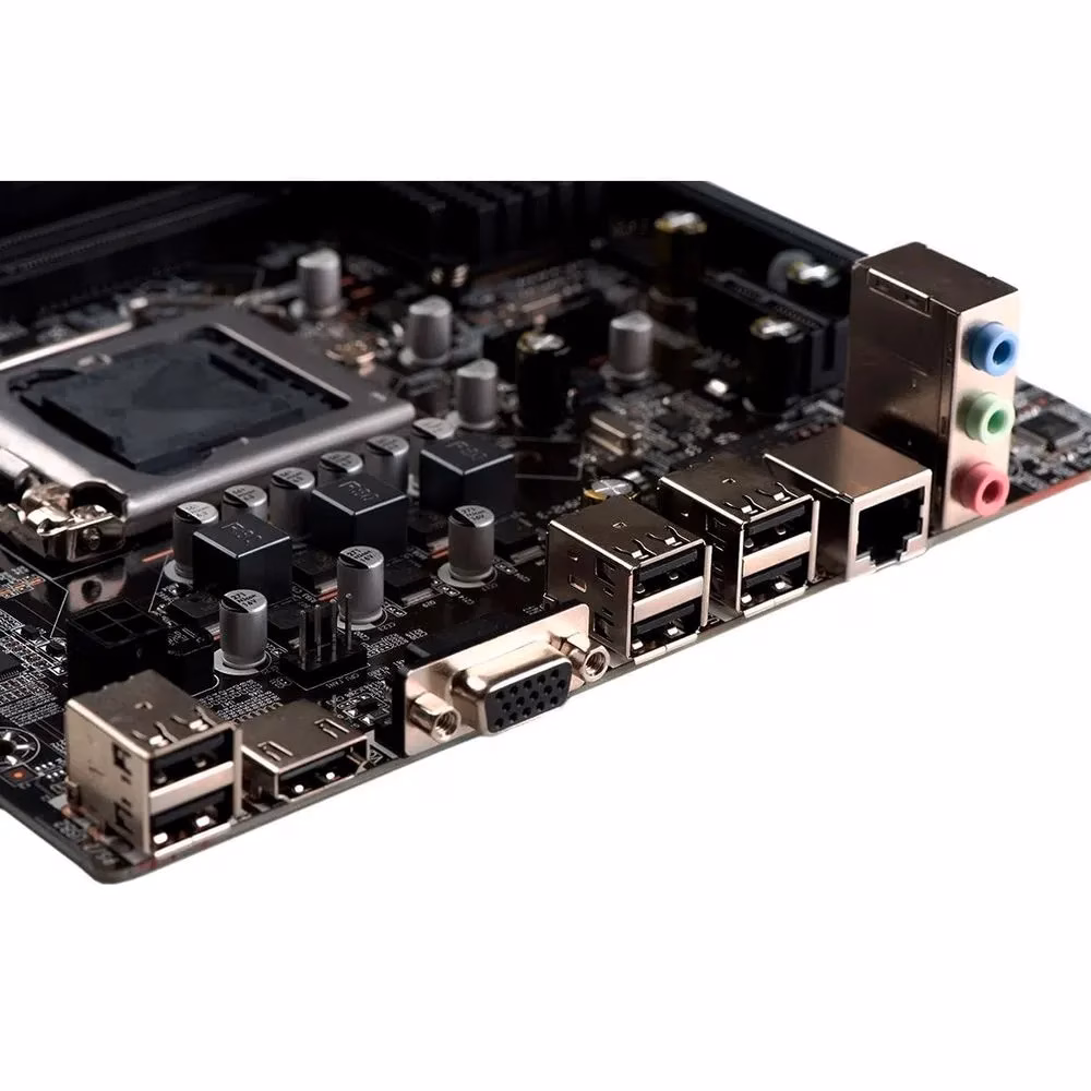 Placa Mãe 1155 BPC-H61, DDR3, Vga, Hdmi, Rede, Audio - Imagem 2