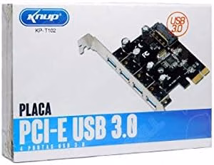 Placa Pci-E Usb 3.0 4 Portas Usb 3.0 Kp-T102 Knup - Imagem 2