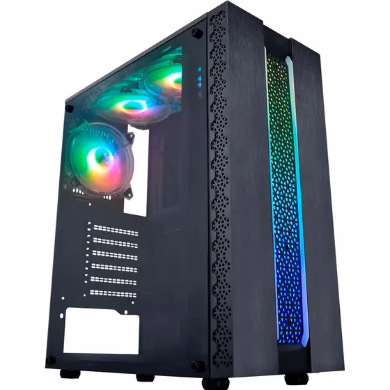 Gabinete Gamer K-Mex KRATOS, Sem Cooler, Sem Fonte CG-42TP - Imagem 7
