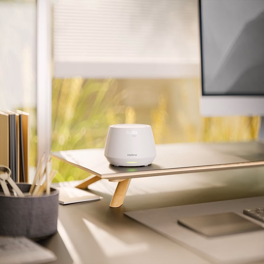 Conjunto de Roteador Sem Fio WI-FI 6 Twibi Force AX Branco Intelbras - Imagem 4