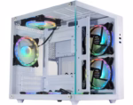 Gabinete Gamer AQUÁRIO MICRO WHITE CG-W2SB MICRO ATX