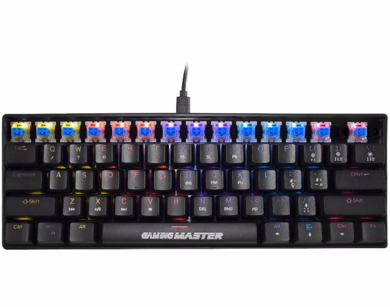 Teclado K-MEX Mecanico Gamer Spectrafury Preto KBL8 RGB - Imagem 5