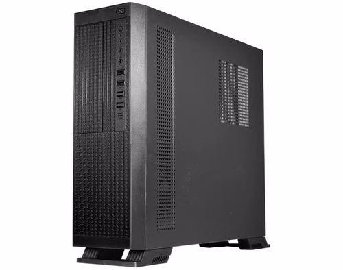 Gabinete Office Slim K-Mex GM-03Y4 com fonte - Micro ATX